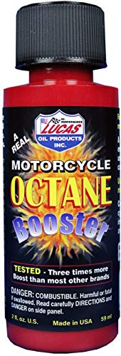 Lucas Oil 10725 Motorcycle Octane Booster, 2 oz
