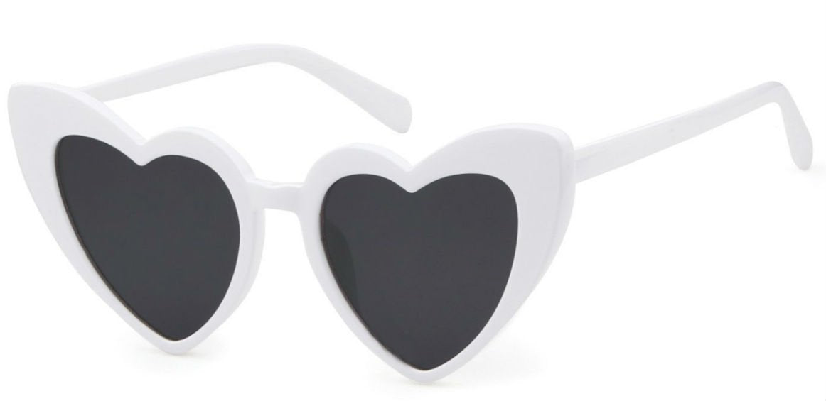 hwojjha- Heart Shaped Cateye Sunglasses