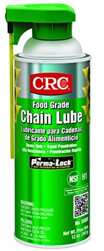 CRC 03055 Food Grade Chain Lubricating Spray, 12 oz Aerosol by CRC