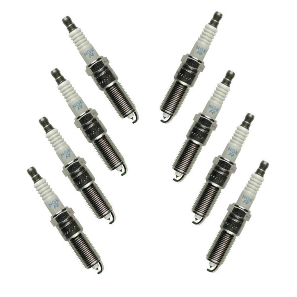 NGK Laser Platinum Spark Plug PTR5D-10 (8 Pack) for CHEVROLET SILVERADO 1500 Z71 2004-2004 5.3L/325