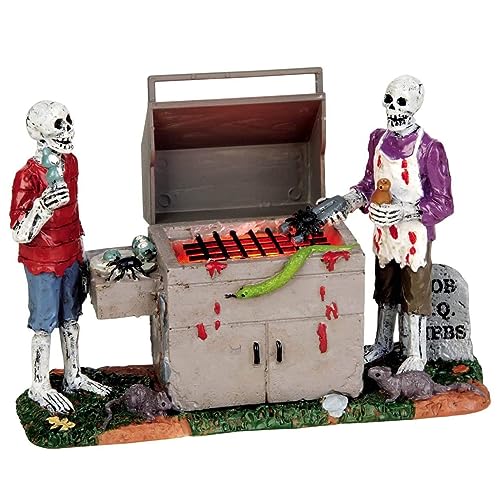 Lemax Spooky Town Gory Grillin Battery Operated # 54912