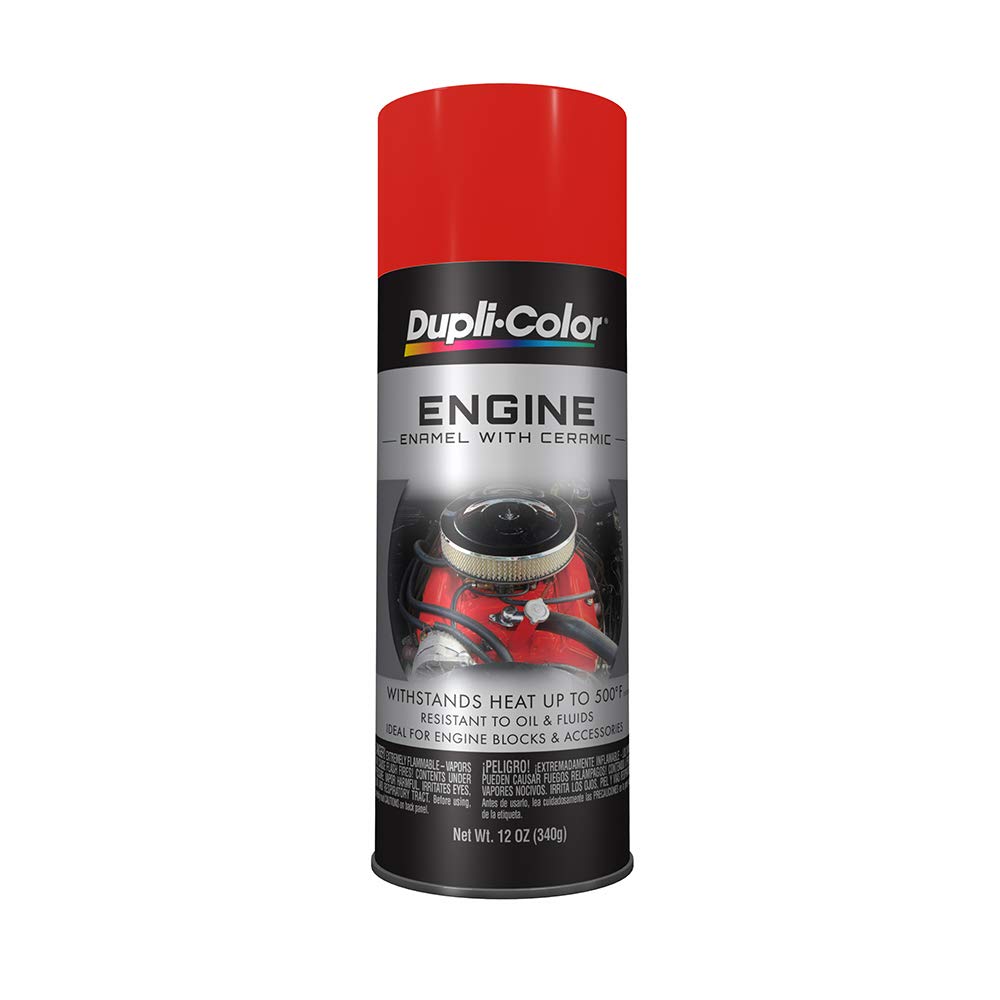 Dupli-Color Engine Enamel with Ceramic - 12 oz. Aerosol, (Case of 6)