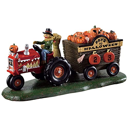 Lemax Exclusive Signature Collection Spooky Town Pumpkin Haul Countdown Table Accent