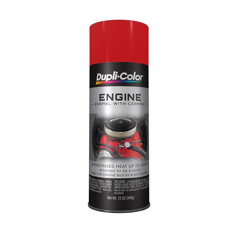 Dupli-Color Engine Enamel with Ceramic - 12 oz. Aerosol, (Case of 6)