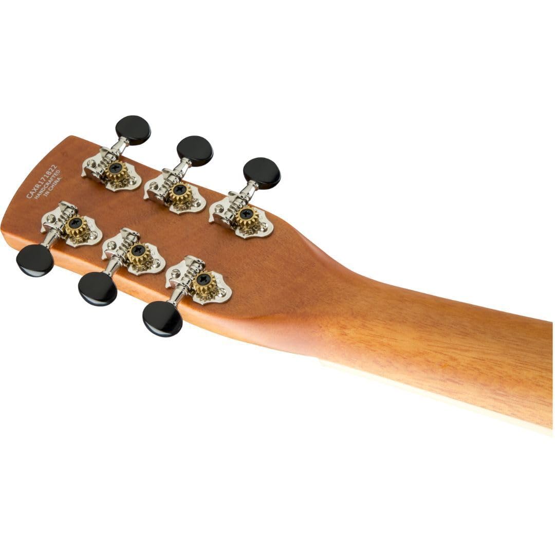 Gretsch G9221 Bobtail Round-Neck Acoustic and Electric Steel Body Spider Cone Resonator Guitar (Weathered Pump House Roof)