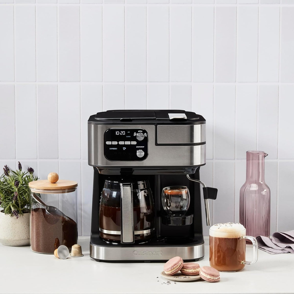 NEW Cuisinart Coffee Center Barista Bar 4-in-1 Coffeemaker SS-4N1NAS Black