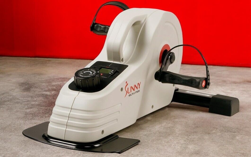 Sunny Health & Fitness Dual Function Under Desk Pedal Exerciser