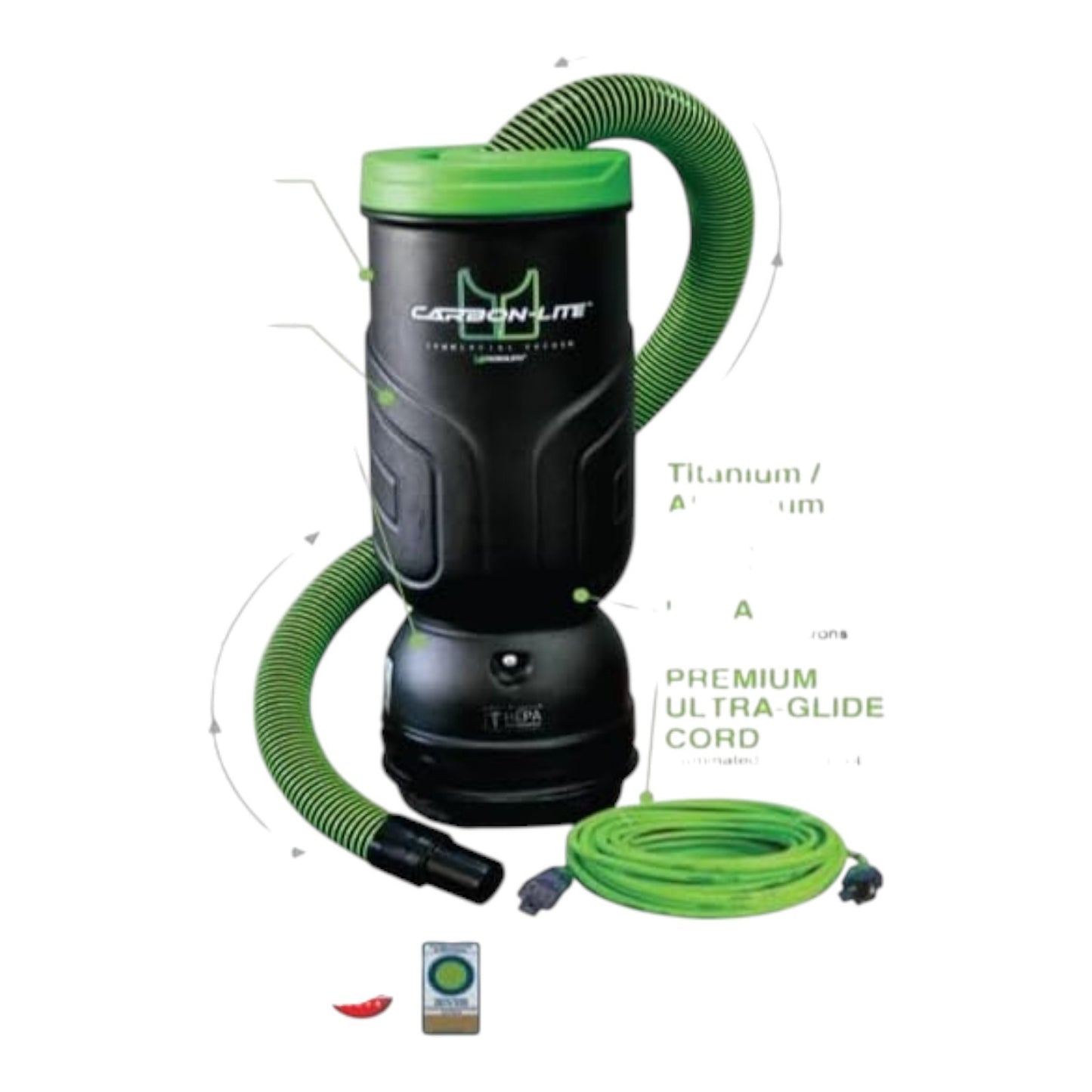 Mosquito-America Carbon-Lite Backpack Vacuum with HEPA Filtration (Model 06-1...