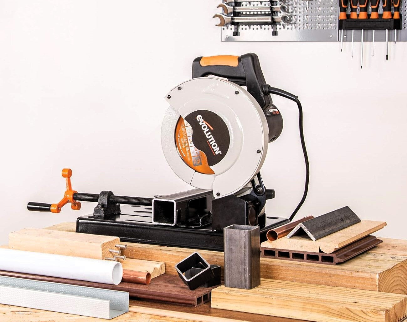 Evolution Power Tools (RAGE4): 7-1/4-Inch TCT Multipurpose Cutting Chop Saw