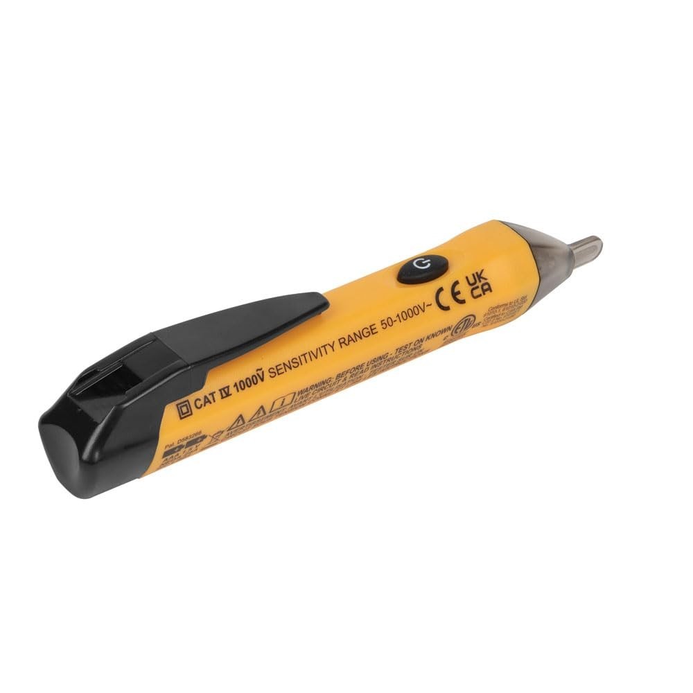 Klein Tools NCVT1P Voltage Tester, Non-Contact Low Green,Red,Yellow