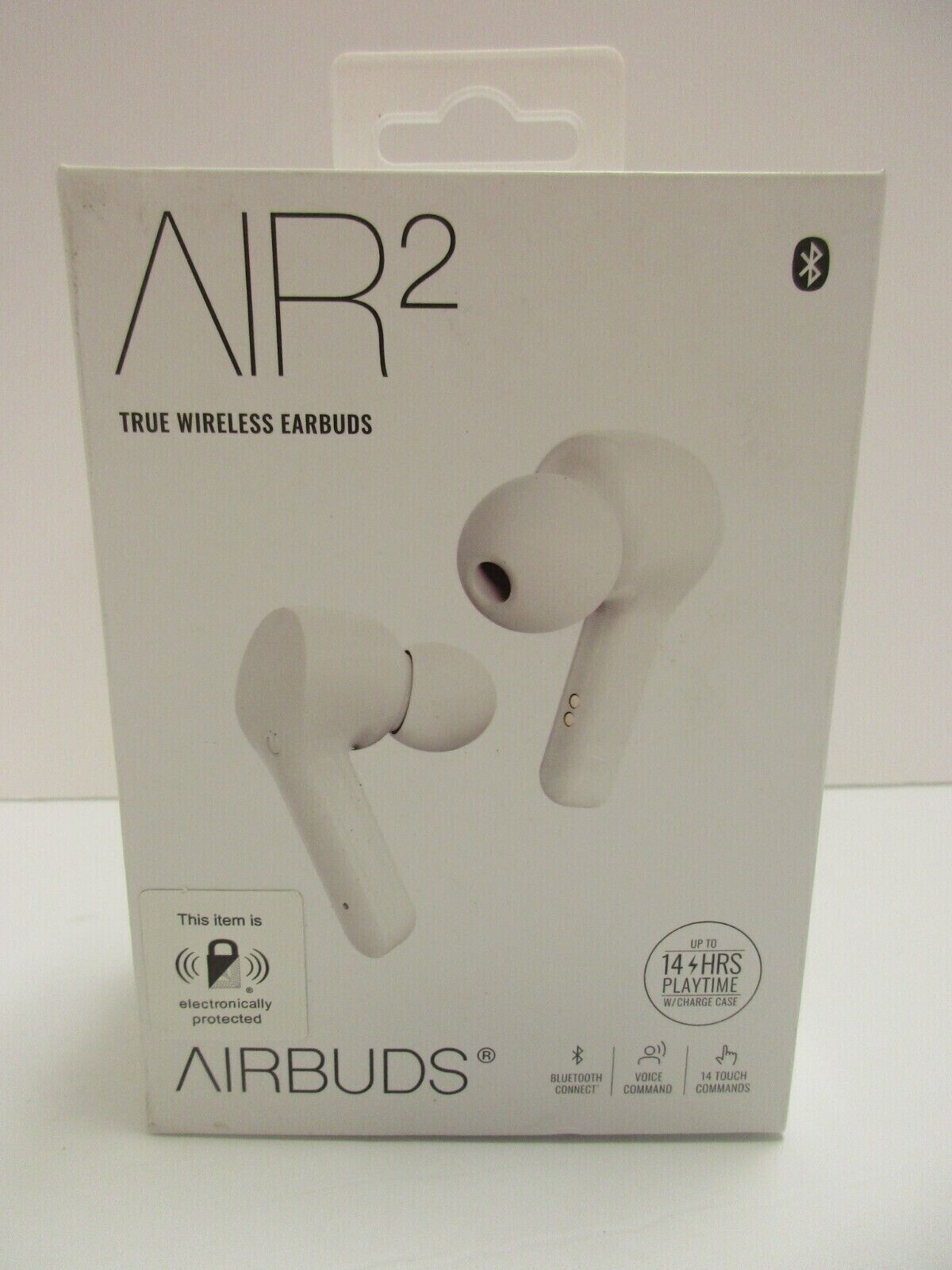 Airbuds Air 2 True Wireless Earbuds Bluetooth White W/Charging Case