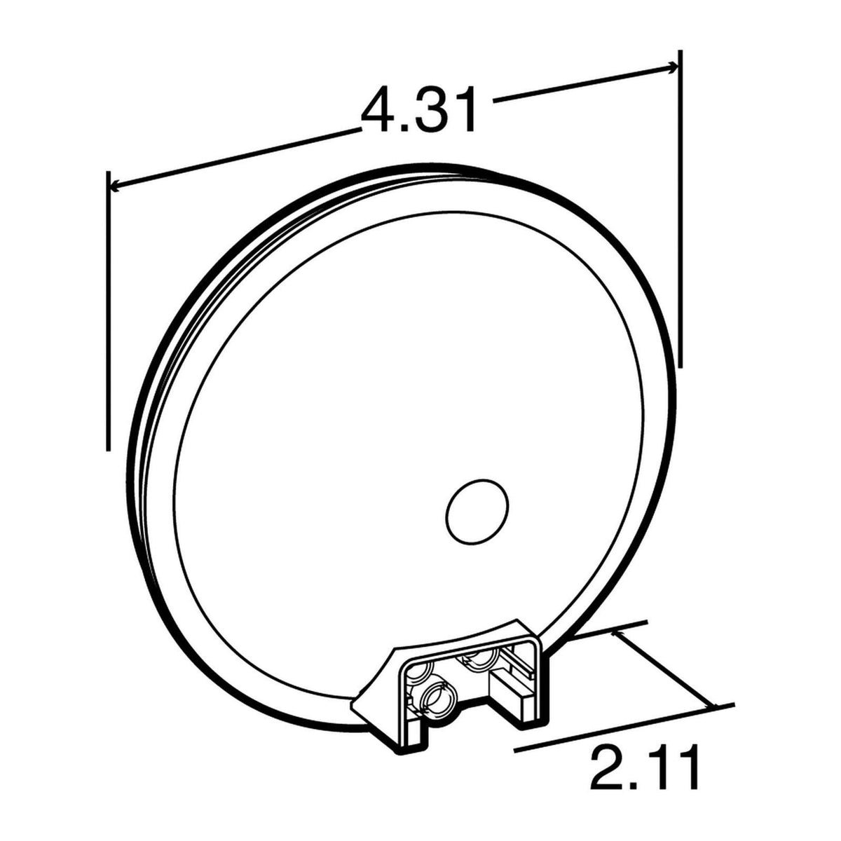 Truck-Lite 40242Y Stop/Turn/Tail Lamp