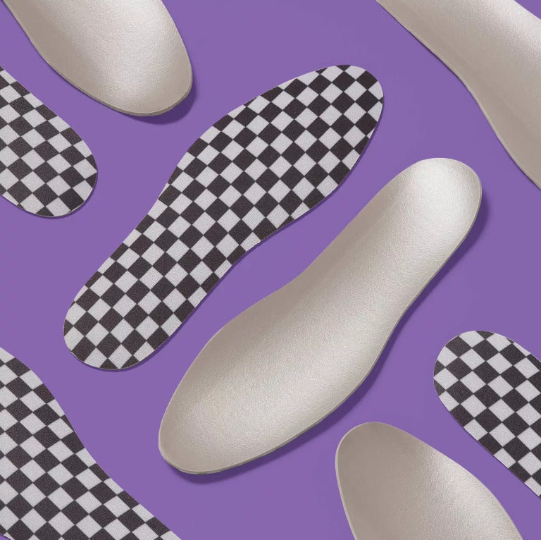 Flat Socks Insoles Trim To Fit Unisex Sock Substitute No Slip Stink or Show