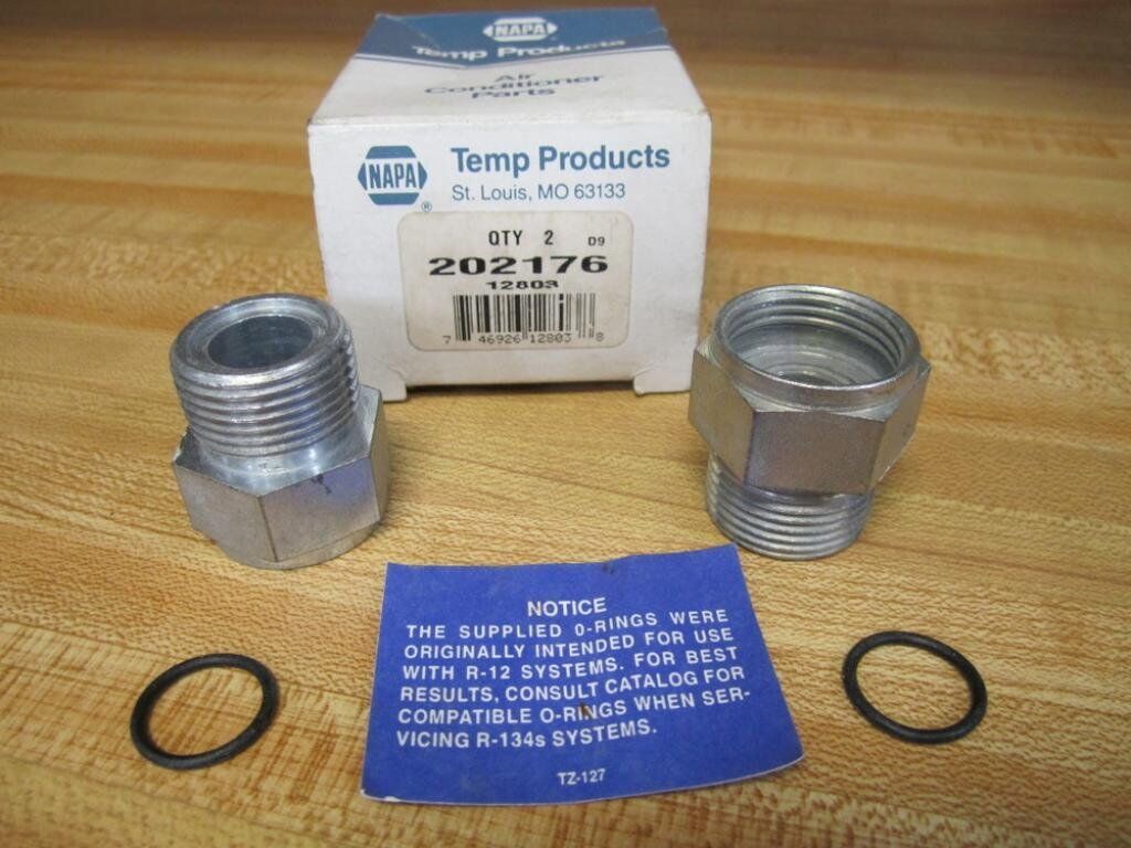Napa Temp Products 202176 Compressor Fitting 12803 (Pack of 2)
