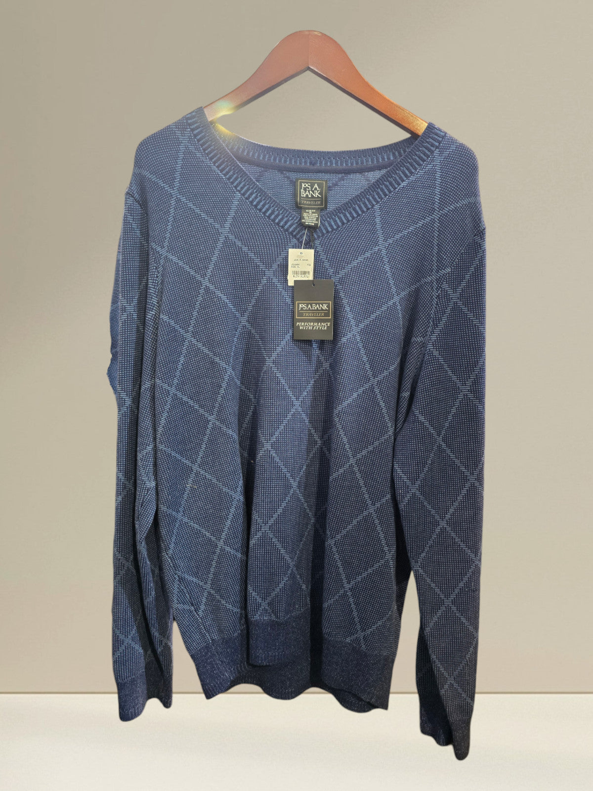 Jos. A. Bank Traveler Performance Sweater, Blue, Various
