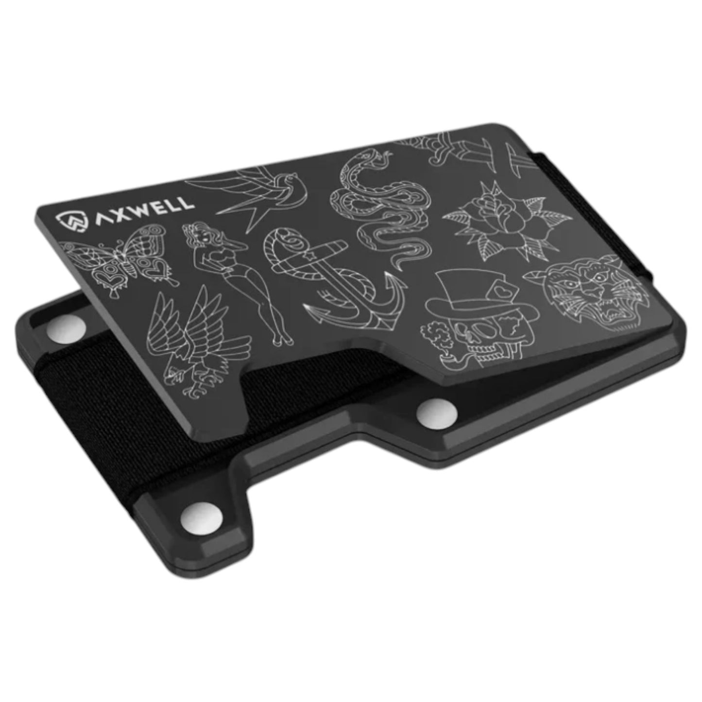 Axwell Wallet - Metal Wallet - RFID-blocking - Brand New In Box