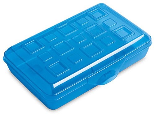 Sterilite Small Pencil Storage Box-8.375"X5.625"X2.125" Splash Tint