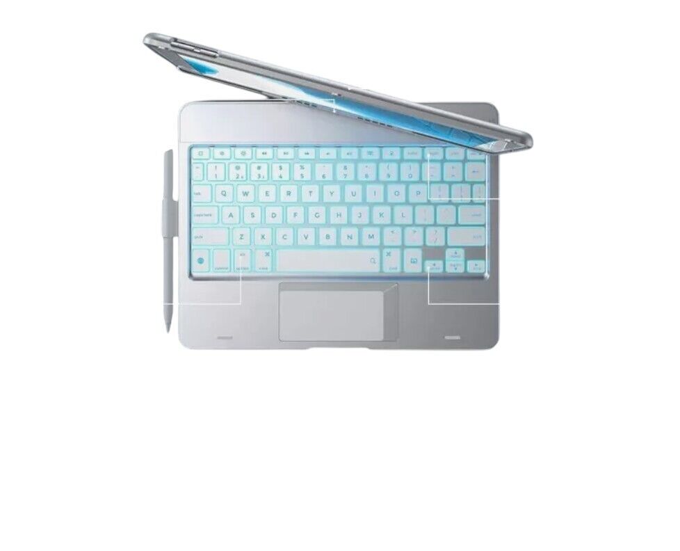 Typecase Touch Wireless Keyboard Case For iPad 9th Gen | Black Flexbook Touch