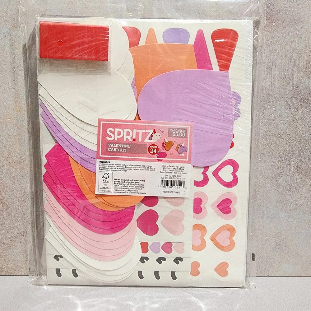 Spritz Valentine Card Kit 💗
