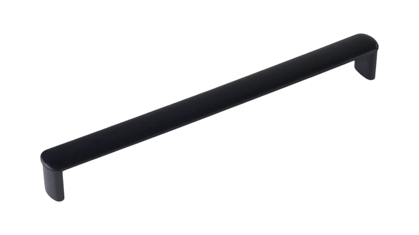 Emtek 86627US19 Habitat 8" Cabinet Pull - Flat Black