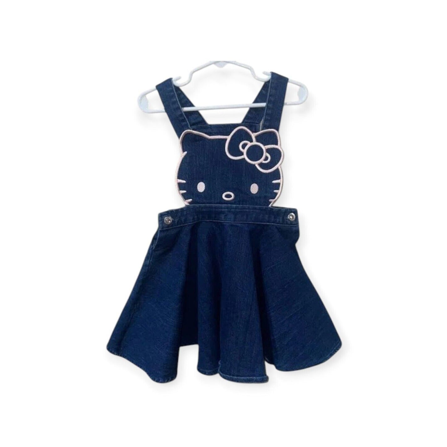 Hello Kitty by Sanrio Girl's Denim Skirtall,6X