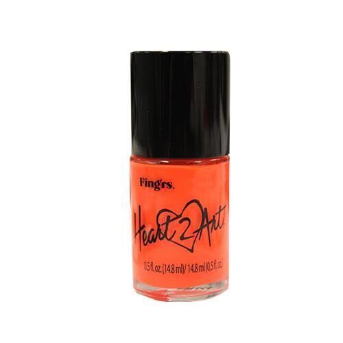 Fing'rs Heart 2 Art Nail Polish, Re-Orange My Closet, 0.5 fl oz