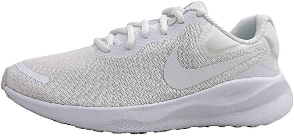Nike Womens Revolution 7 White Running Shoes Size 8.5 (7722771)