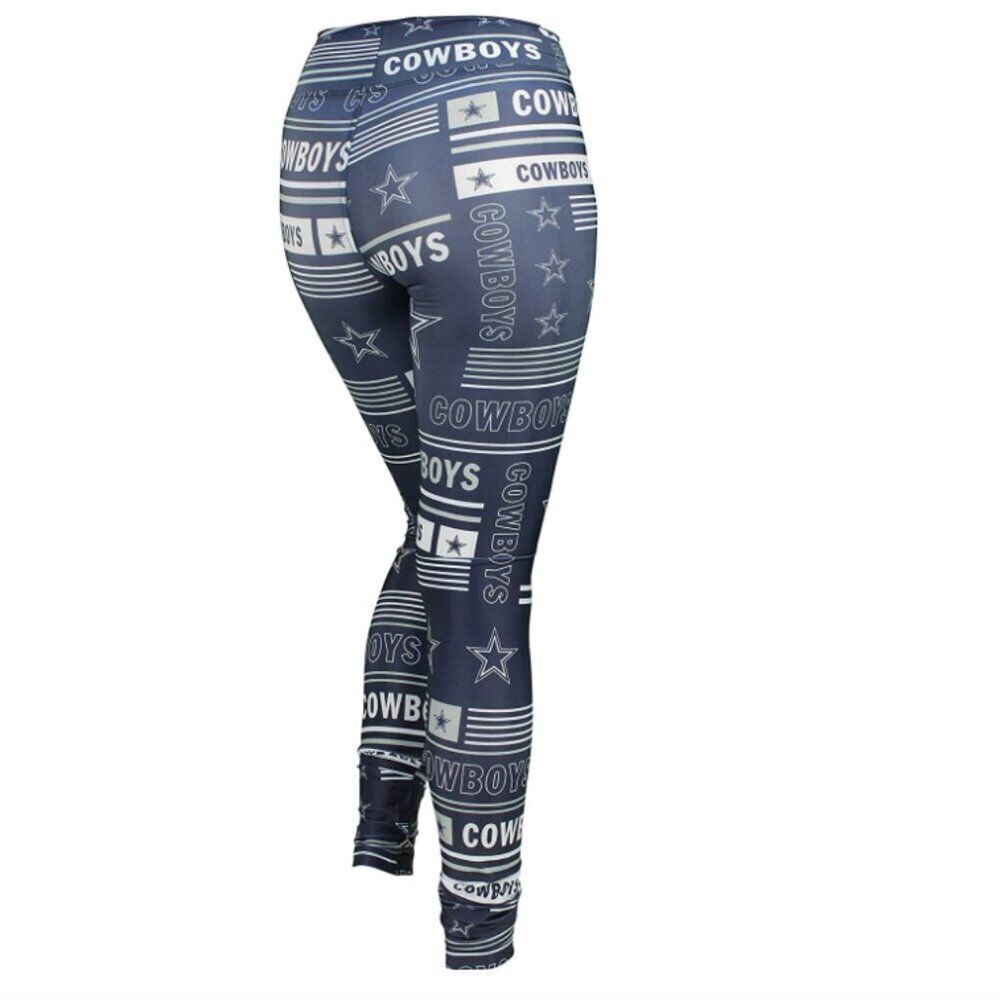 NFL Women's Team Column Legging, Dallas Cowboys, Large