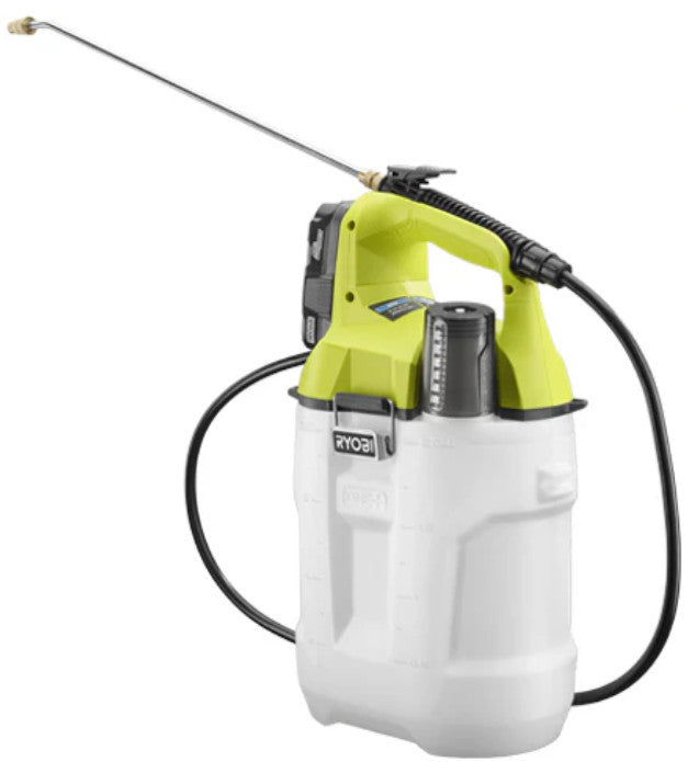 RYOBI 18V ONE+ 2 Gallon Chemical Sprayer Kit (P2830)-BATTERY & CHARGER INCLUDED