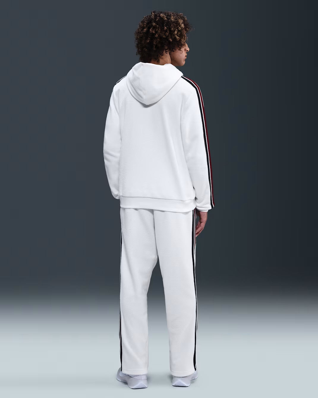 NEW Nike LeBron James Therma-FIT Standard Issue Hoodie White Mens XXL HV3403-133