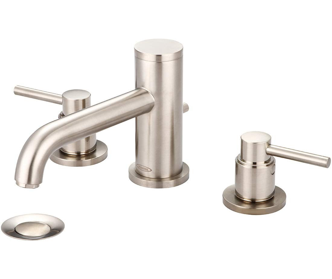 Motegi Double Handle Widespread Bathroom Faucet Finish: Brushed Nickel