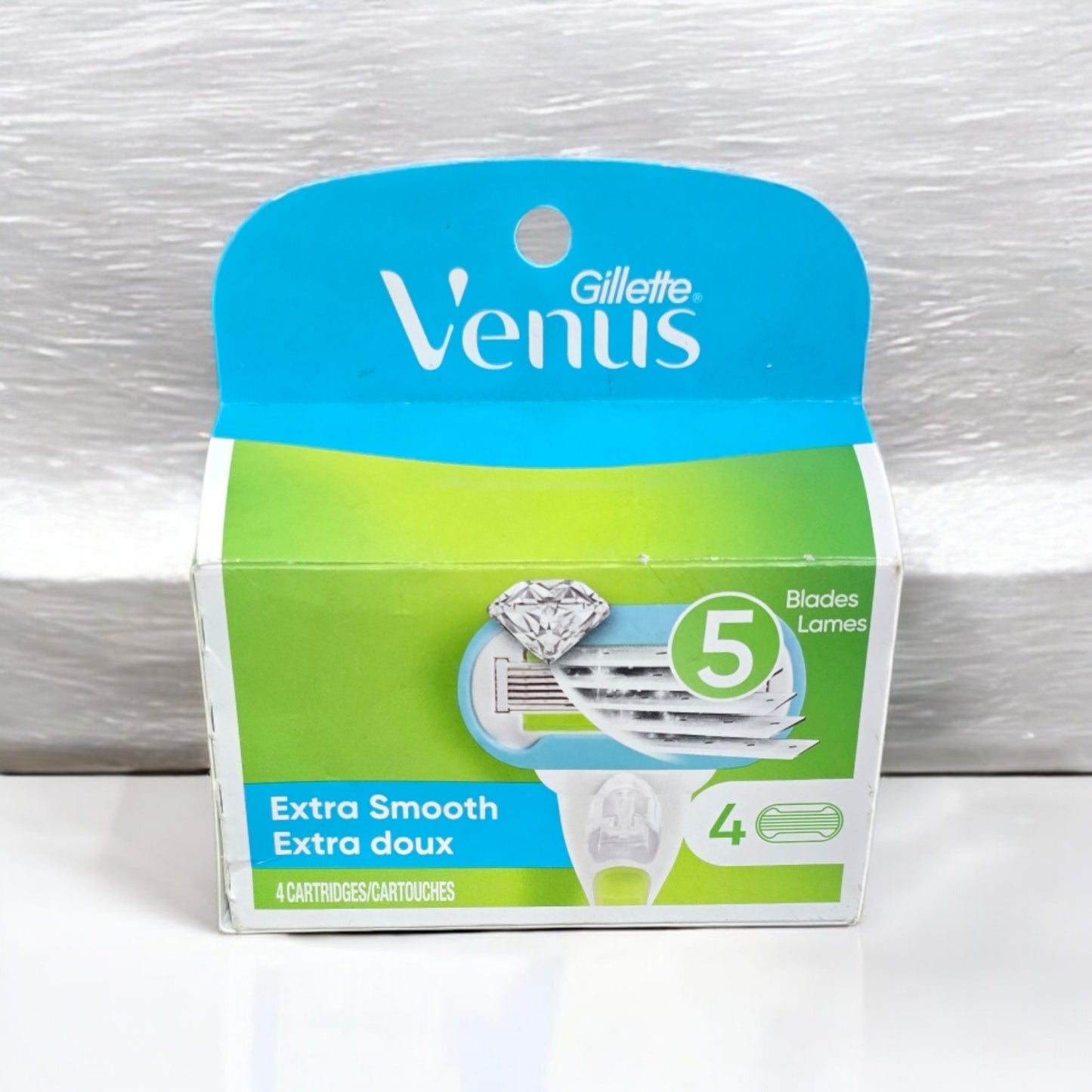 Gillette Venus Extra Smooth Razor Refill Cartridges - 4 Count | Long-Lasting