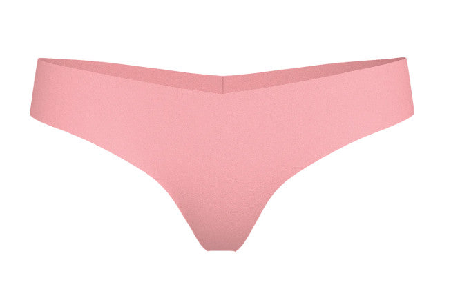 Victoria's Secret No-Show Thong Panty Lilac Pink XL NEW