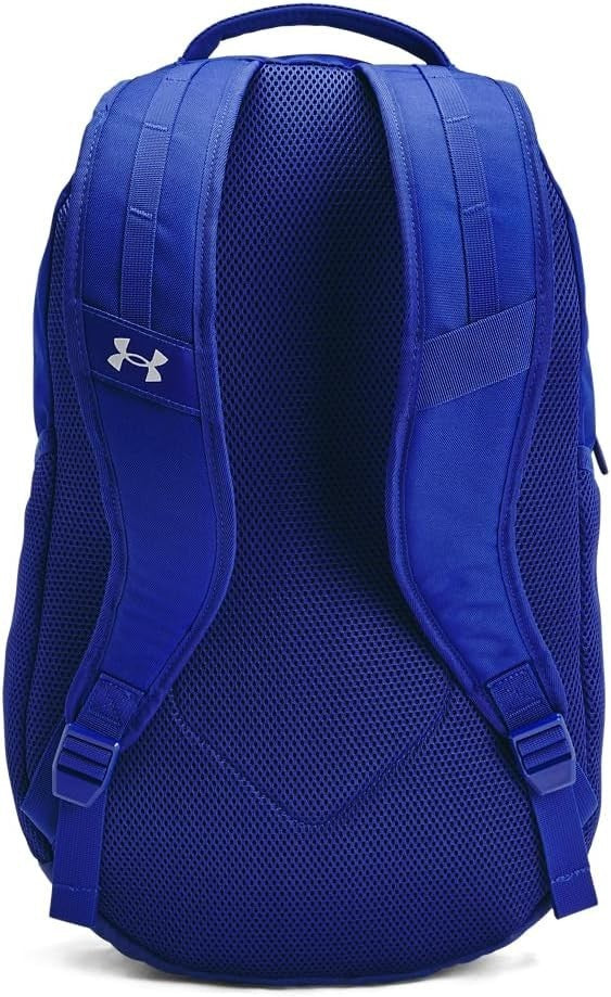 Under Armour Unisex-Adult Hustle 6.0 Backpack, (401) Royal/Royal/Metallic Silver