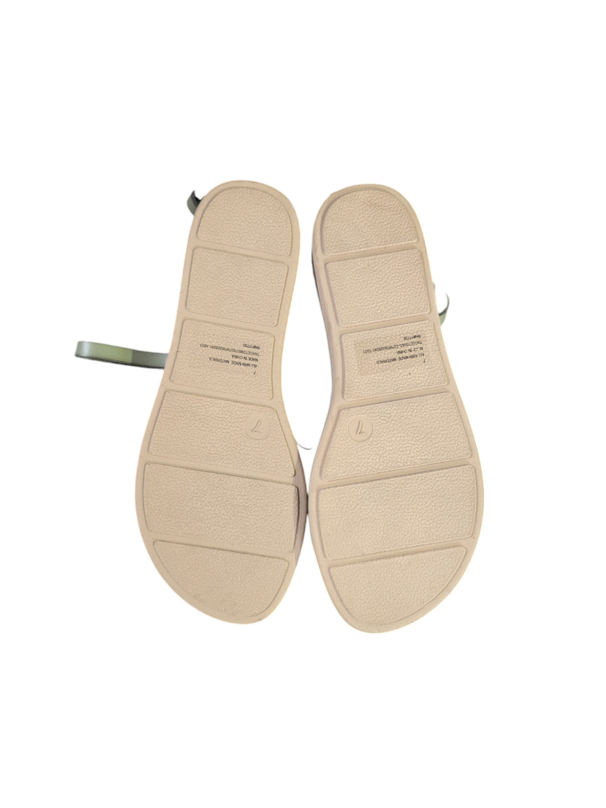 Universal Thread Women's Sage Green Sandals, Size 7