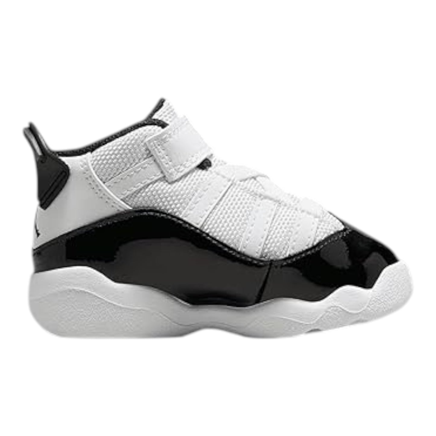 Jordan 6 Rings (TD) Toddlers' Shoes White/Black-Varsity Red 323420-164 10c