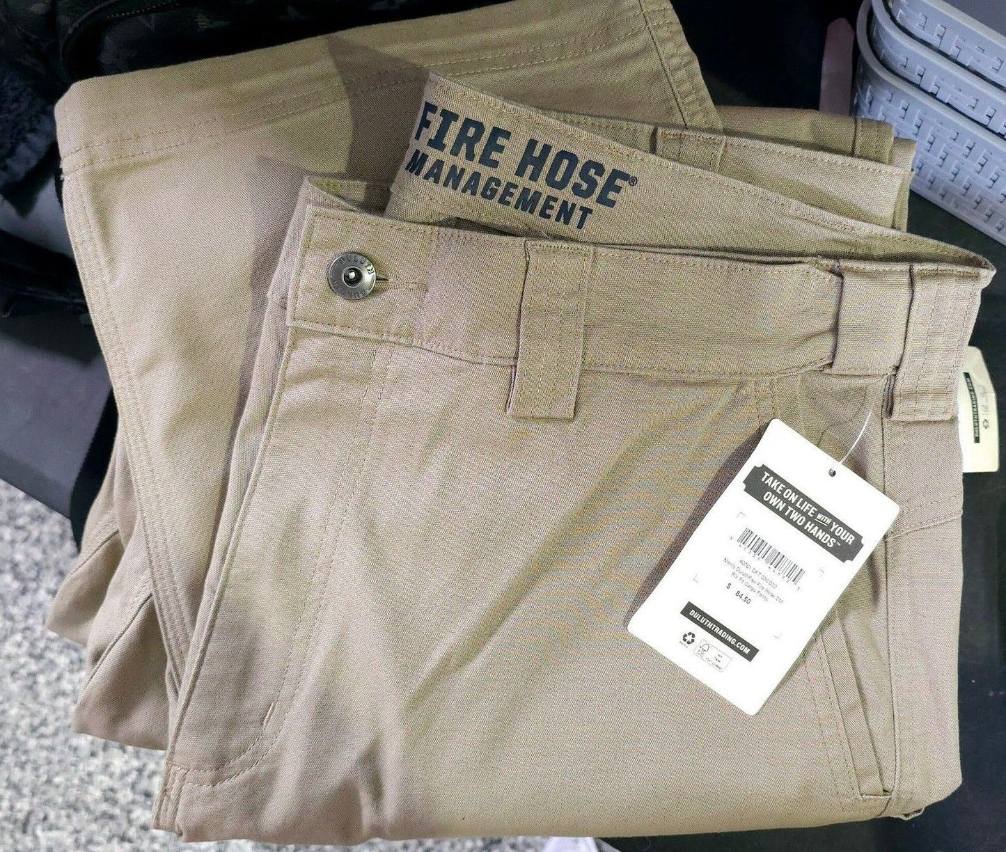 Men's DuluthFlex Fire Hose Sweat Management Rix Fit Cargo Pants, Various
