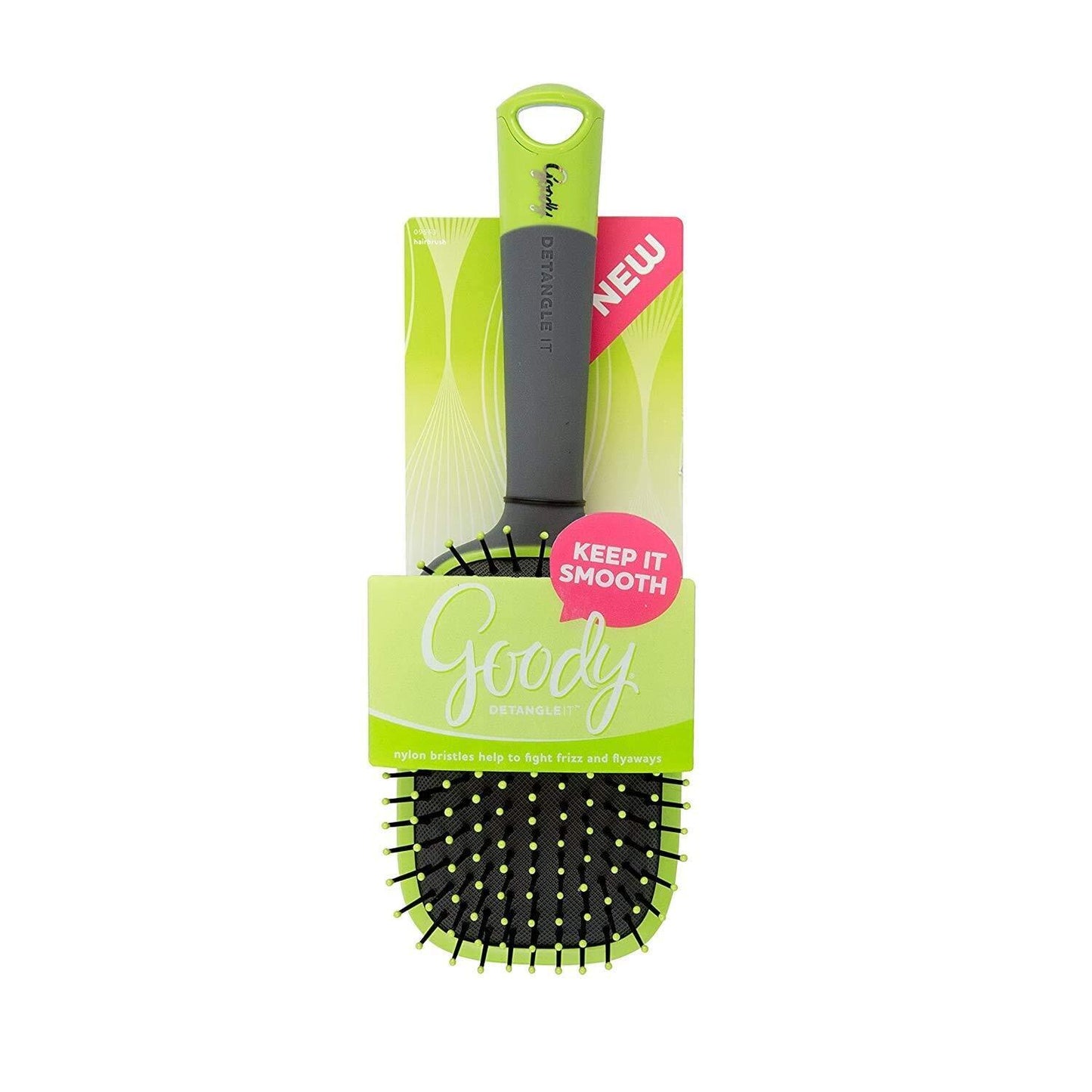 Goody Detangle It Cushion Brush - 9.5-Inch Rectangular Paddle Hair Brush