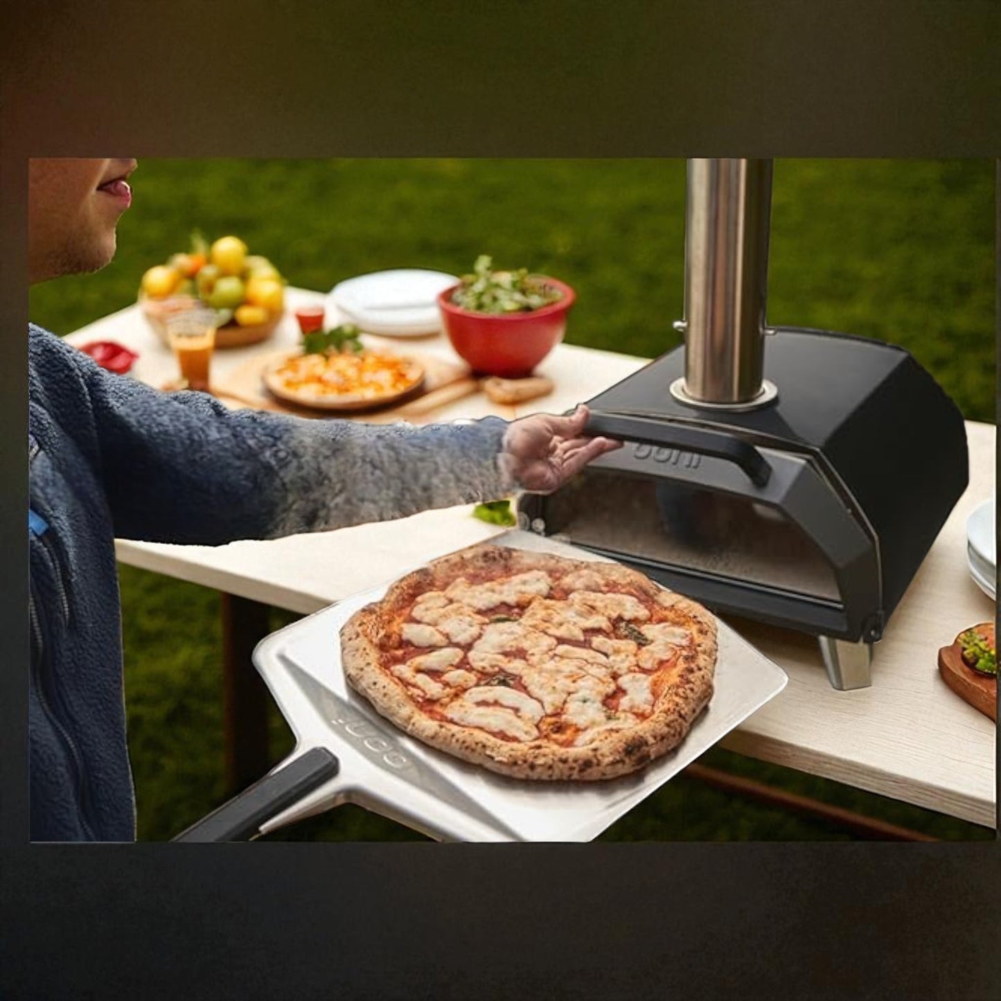 Ooni - Karu 2 Pro Multi-Fuel Pizza Oven - Black