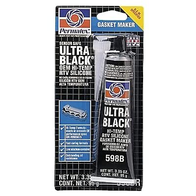 Permatex Hi-Temp Rtv Silicone Gasket Maker 3.35 Oz. -65 To 500 °f
