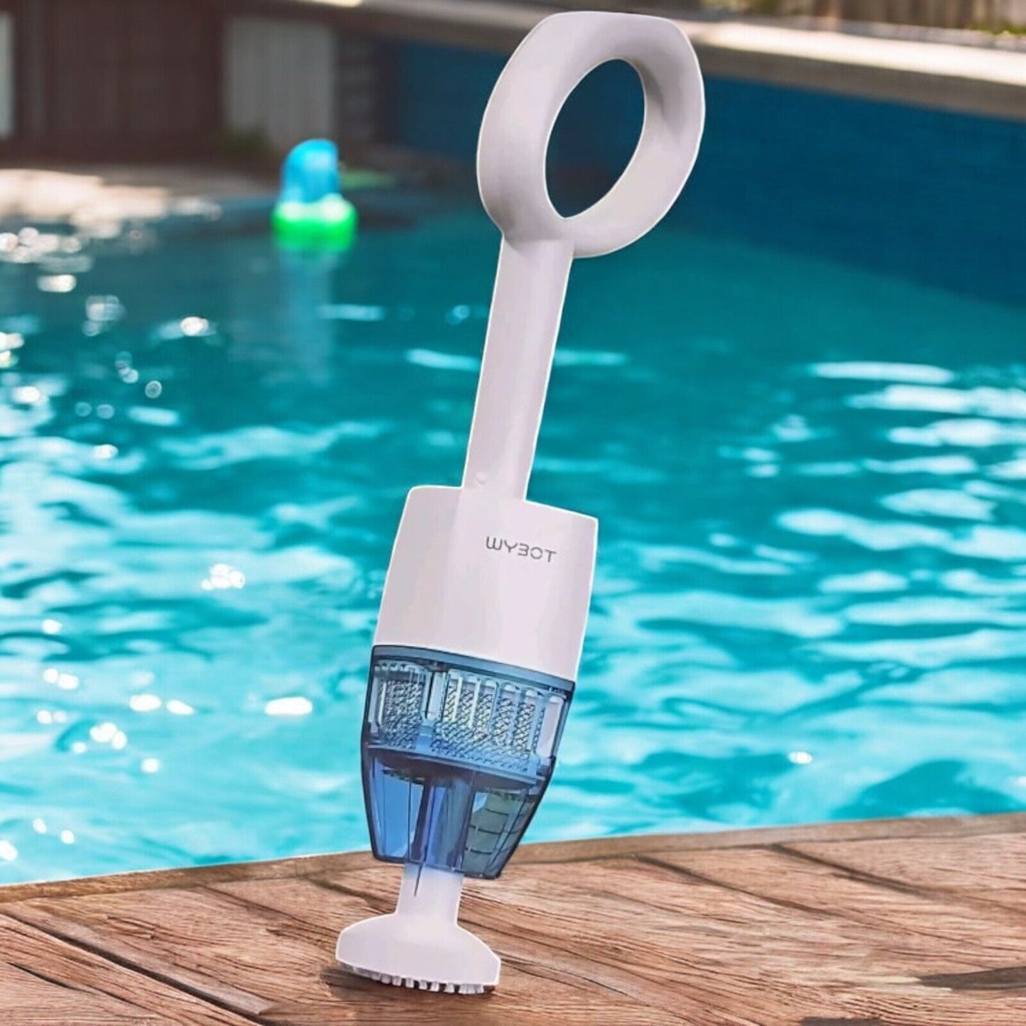 NEW Wybot HJ10P Upgrade Handheld Pool Vacuum with Telescope Pole