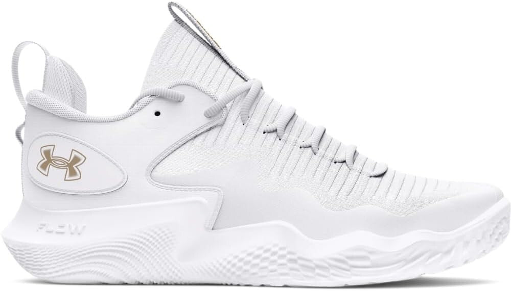Under Armour Flow Ace Volleyball Shoes Women’s Hi & Low White/Gold & White/Navy