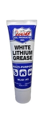 Lucas Oil 10533 White Lithium Grease - 8 oz. Squeeze Tube (4 Pack)