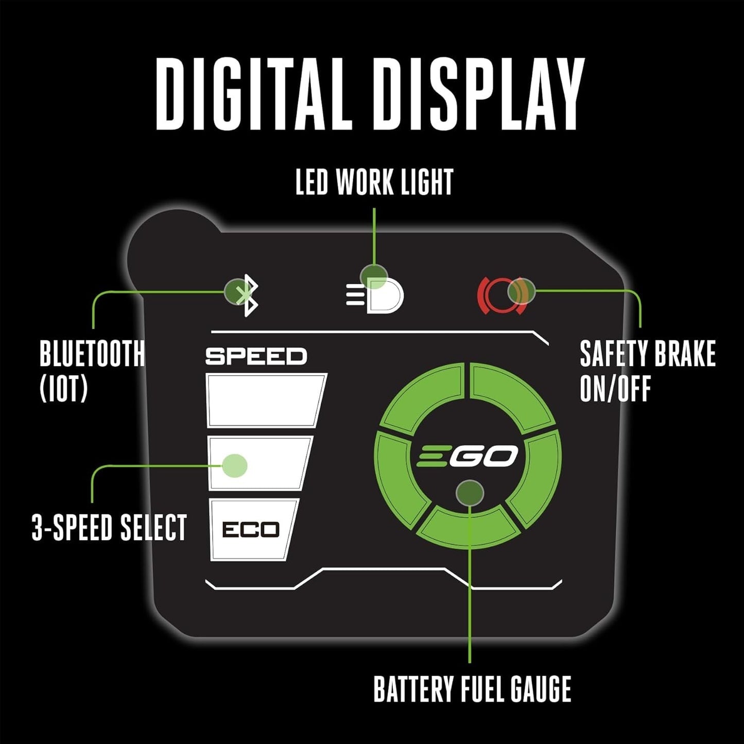 EGO CS2000 20" Chain Saw with Digital Display - Battery and Charger Not Included