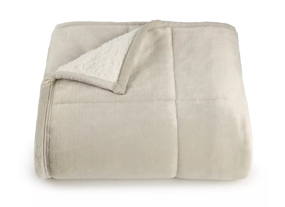 Cuddl Duds Cozy Soft Throw Gray