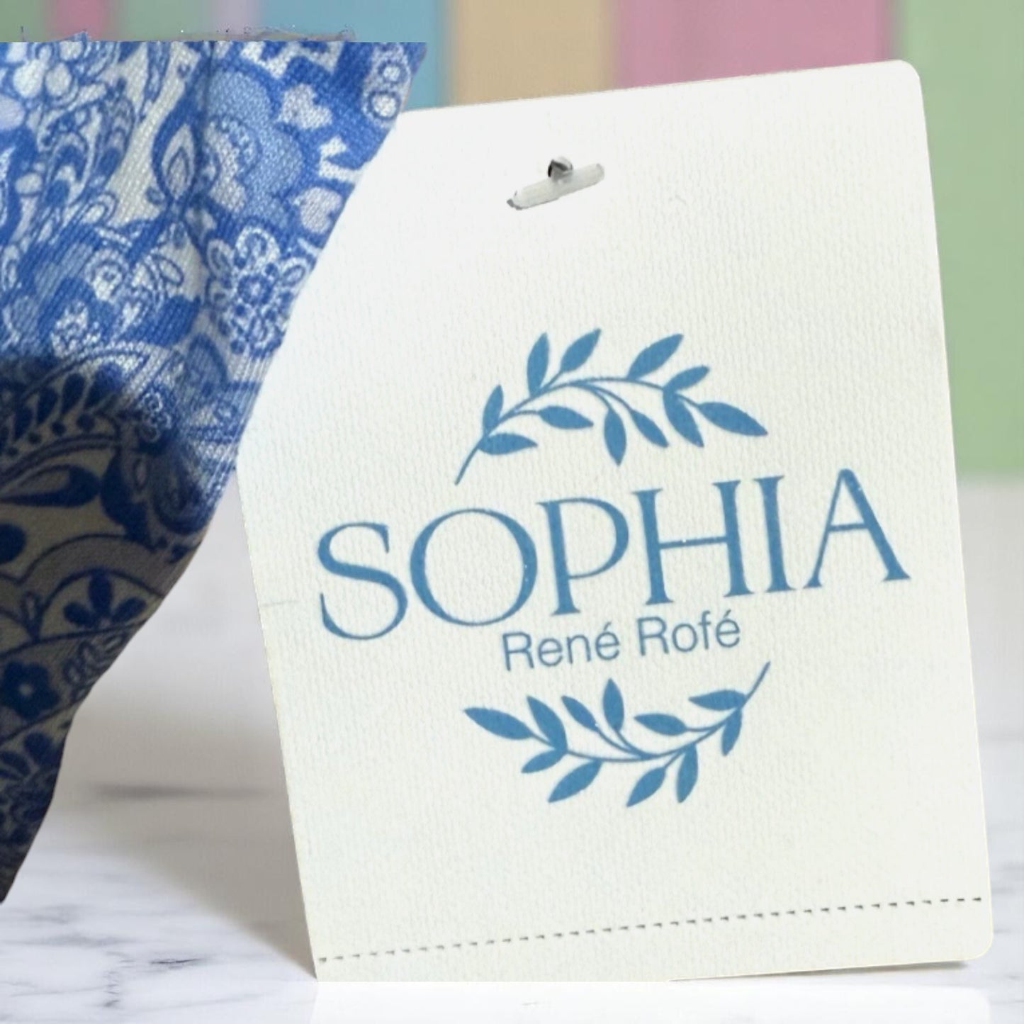 SOPHIA Rene Rofe Women's Paisley Short Sleeve Nightgown-NWT