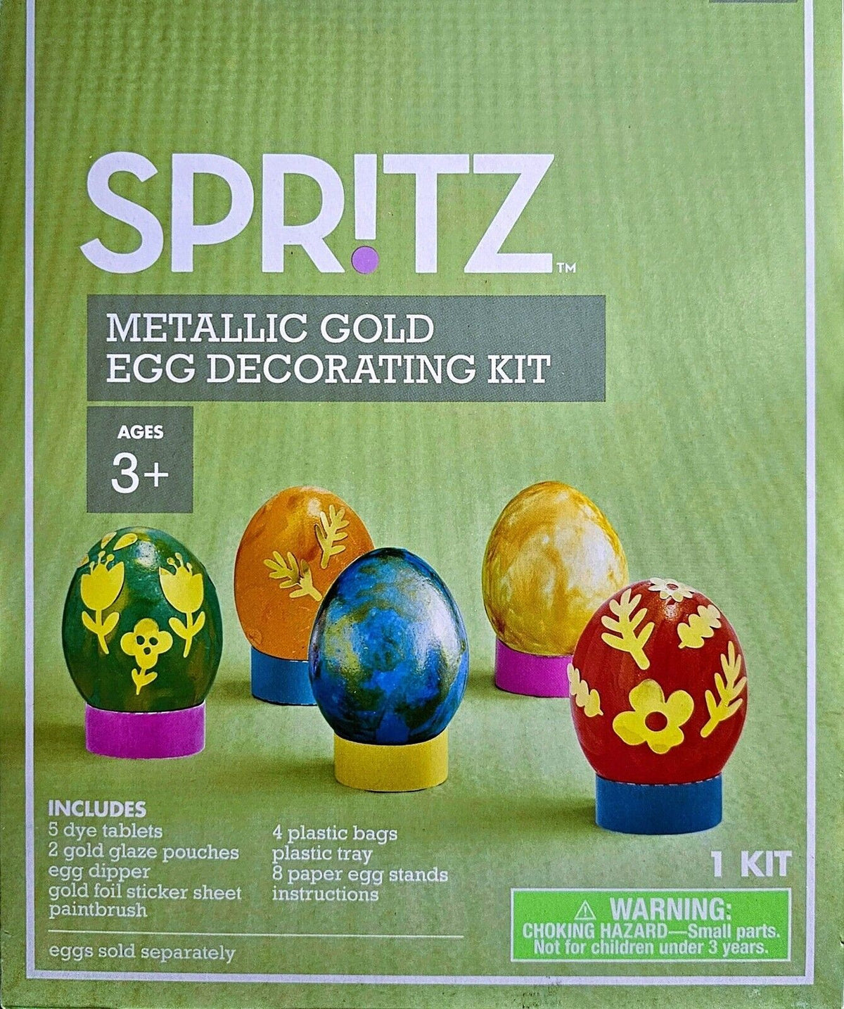 Spritz Metallic Gold Easter Egg Decorating Kit