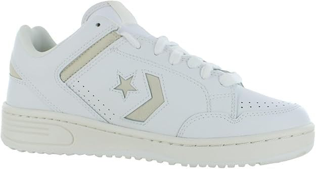 Converse Weapon Leather Shoes | White/Egret | A11574C | 9.5 Men | 11 Women