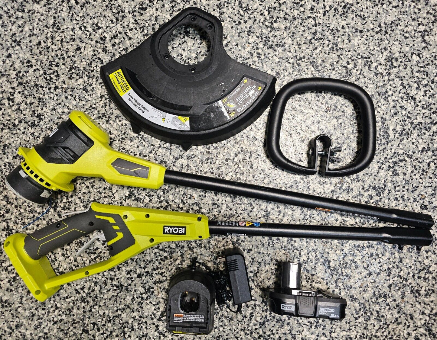 RYOBI (P20151) 13" String Trimmer/Edger Kit - INCLUDES BATTERY & CHARGER