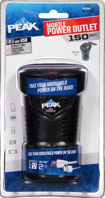 PEAK (PKC0BM) 150 Watt Cup/Can Power Inverter